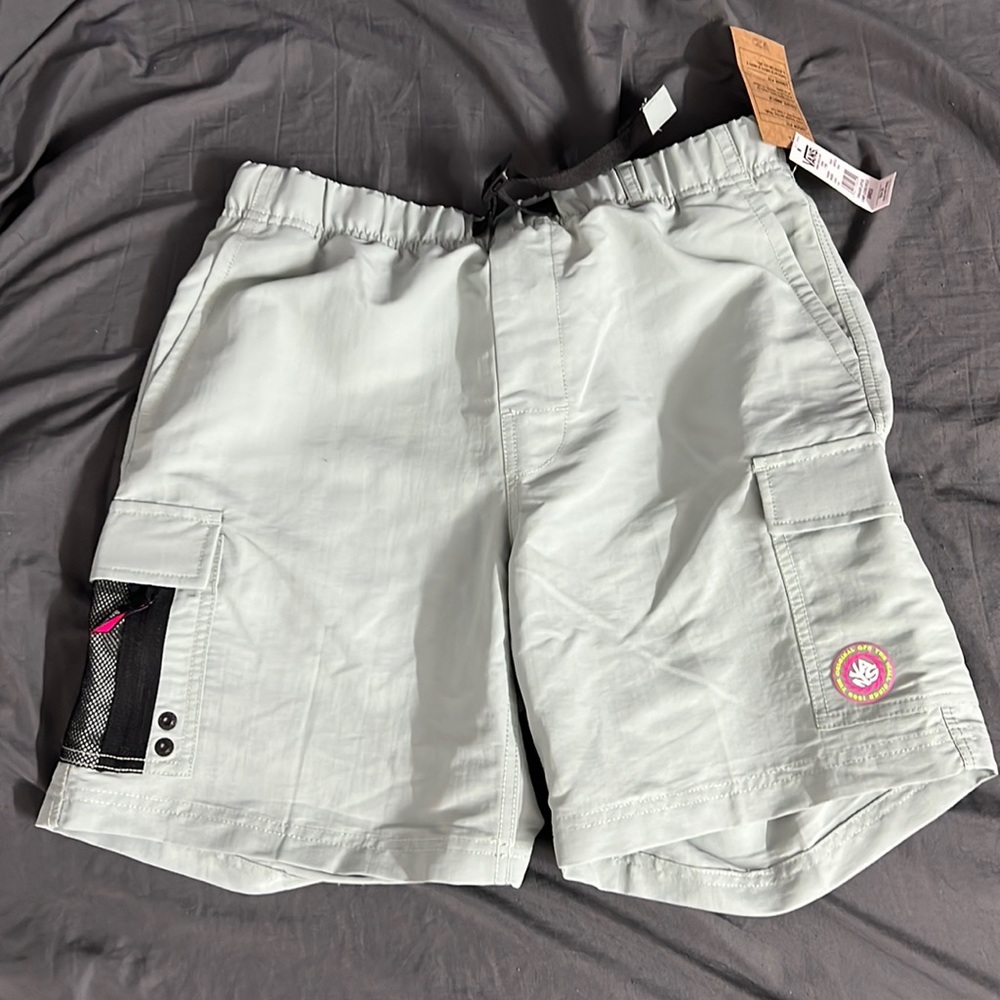 VANS CAMP LOOSE NYLON SHORT- GREEN